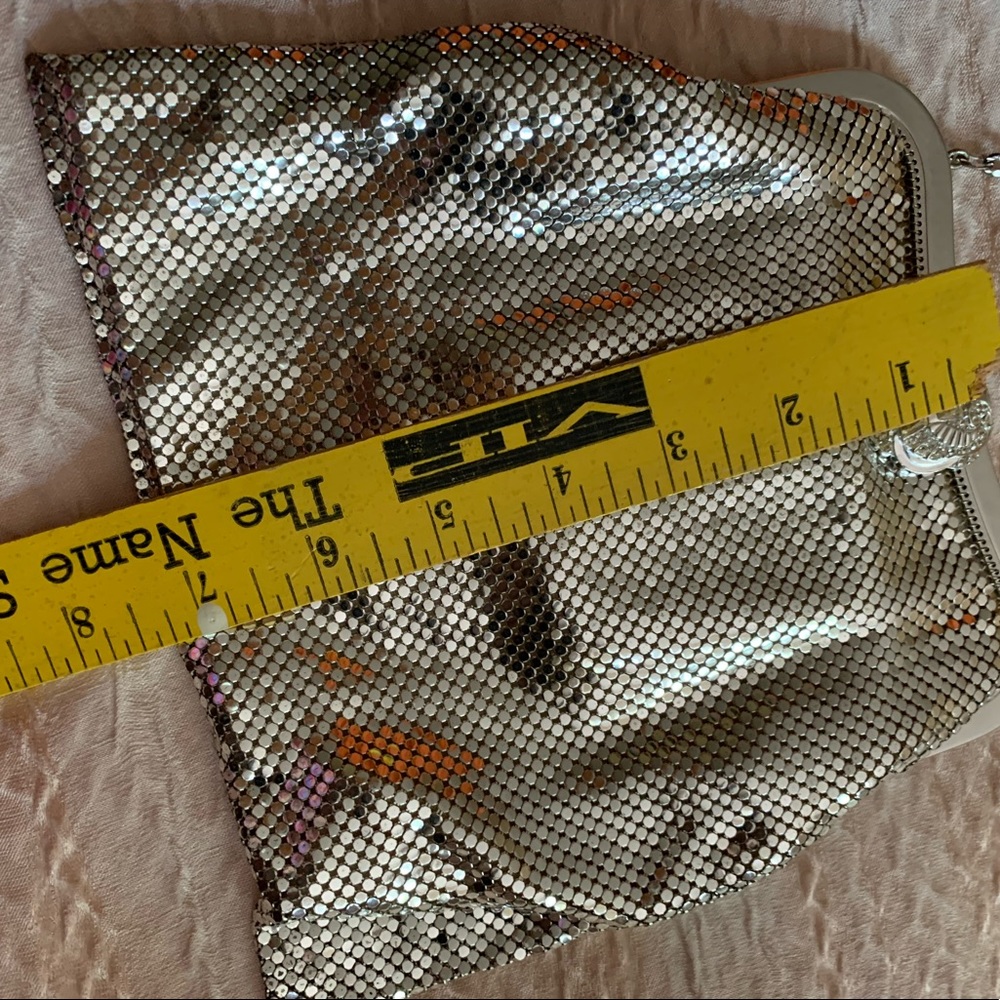 Vintage silver whiting & Davis mesh purse - Picture 7 of 8